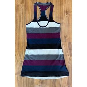 Lululemon Striped Racer-back Tank Top Women's Sleeveless‎ Active Wear Yoga